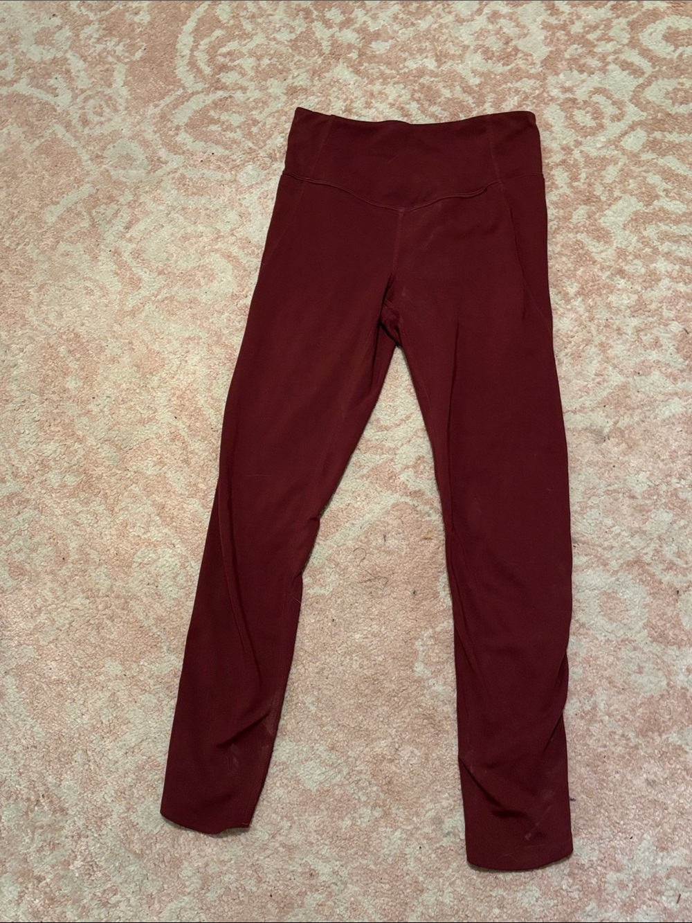 Zella High-Rise Burgundy Leggings